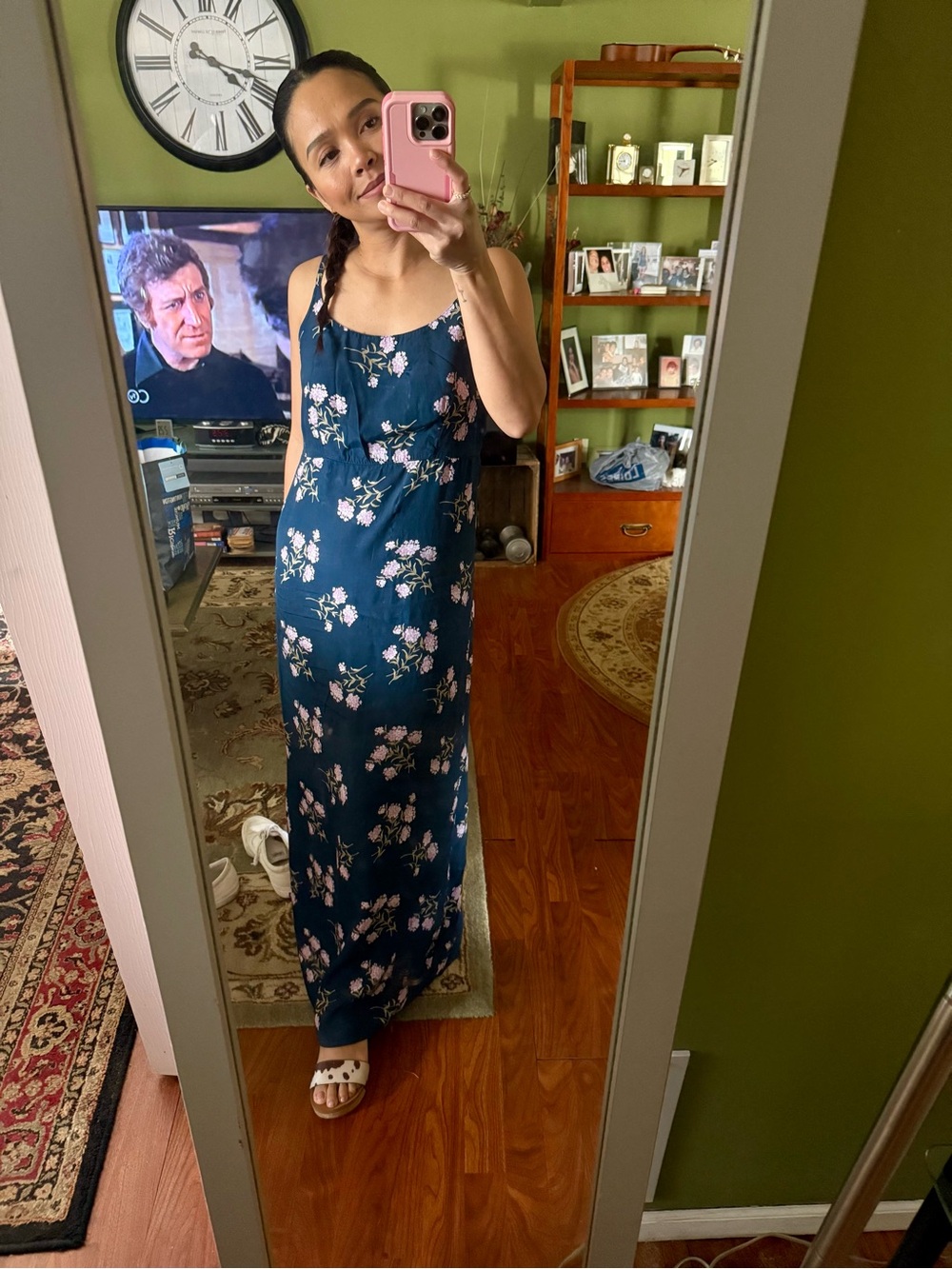 Vintage GAP Floral Cami Maxi 1990s Dress - Picture 2 of 3